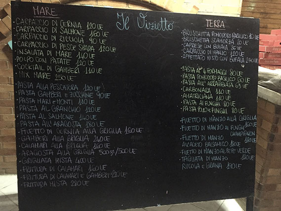 il vizietto menù. sharm house ti porterà a mangiare a sharm come in italia così vivrai come un re